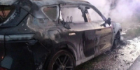 В селе Васильевка Ставропольского района ночью горел автомобиль - НИА Самара