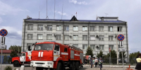 Пожарно-тактическое учение Росгвардии и МЧС состоялось в Кызыле - Росгвардия