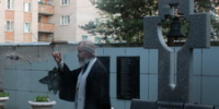 У мемориала памяти сотрудникам органов внутренних дел совершено заупокойное богослужение о погибших в годы Великой Отечественной войны - Новгородская епархия
