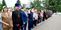 В День памяти и скорби и. о. благочинного Ртищевского круга принял участие в траурном митинге﻿ - Балашовская Епархия
