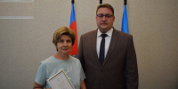 На аппаратном совещании администрации района вручены награды - Администрация г. Барнаул