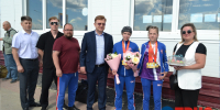 В Нарьян-Маре встретили победительниц международных соревнований по тхэквондо ГТФ - СШОР Труд