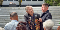 102-летний ветеран из Бурятии выступил на митинге в честь День памяти и скорби - Газета Номер один
