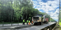 На участках трассы М-5 «Урал» в округе Луховицы меняют асфальт - РТВ-Подмосковье