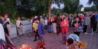 Море свечей зажгли в селе Антиповка Камышинского района перед рассветом 22 июня - Блокнот Камышин