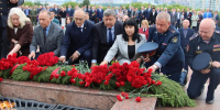 Заместитель начальника Управления Росгвардии по Чувашской Республике принял участие в церемонии возложения цветов - Росгвардия