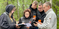 Контроль за ходом благоустройства парка им. С.Е. Бровцева - Город Мончегорск