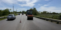 Выселковском районе по нацпроекту ремонтируют участок автомобильной дороги Журавская – Тихорецк - Министерство транспорта