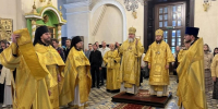 21.06.2026 г. Епископ Иларион и епископ Серафим совершили Божественную литургию в Троицко-Успенском кафедральном соборе г. Кинешма, изображение №1 - Ивановская митрополия