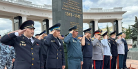 Сотрудники Управления Росгвардии по Республике Мордовия - на церемонии, посвященной Дню памяти и скорби - Росгвардия