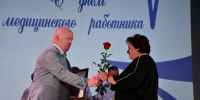 Благочинный I-го Бирюченского округа посетил торжественное мероприятие посвященное Дню медицинского работника - Валуйская епархия