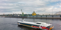 Нижегородские «Метеоры» и «Валдаи» украсили хохломой и туристическими брендами - НИА Нижний Новгород
