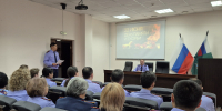 Сотрудники следственного управления Следственного комитета Российской Федерации по Республике Бурятия почтили память павших в годы Великой Отечественной войны минутой молчания. - Следственный комитет