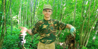 Одинцовские поисковики продолжают раскопки на месте падения самолёта в урочище Опарина Гора - Городской округ Одинцово