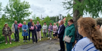 В поселке Анопино Гусь-Хрустального муниципального округа открыли мемориальную доску Заслуженному врачу РСФСР Валентине Крыловой - Gus-info.Ru