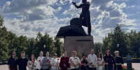 Студенты и сотрудники ЮУрГУ отдали дань памяти героям Великой Отечеств... - ЮУрГУ