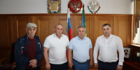 Совета старейшин Гергебильского района Ахмед Шарипов поздравил новоизбранных глав сельских поселений Кикуни и Могох - Гергебильский район