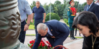 Во Владикавказе на Мемориале Славы состоялось возложение в память о начале Великой Отечественной войны. - Администрация г. Владикавказ