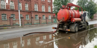 В Ярославле оперативно ликвидируют последствия мощного ливня - Городской телеканал