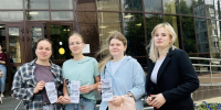  Патриотическая акция «Пока мы помним, мы живём» - Научная библиотека им. В.Г. Белинского