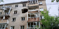 В Щекино разбирают завалы в атакованном БПЛА доме - ГТРК
