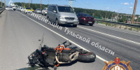 Мотоциклист пострадал в ДТП на трассе М-2 «Крым» в Щёкинском районе - ТК Первый Тульский