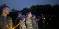 В час начала Великой Отечественной войны юные патриоты зажгли свечи памяти. - Город Белокуриха