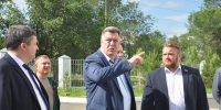 Особый взгляд. Валерий Леонов оценил ход работ на ключевых объектах Орска - Орская хроника