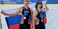 Анна Плотникова и Василий Егоров — призеры чемпионата Европы по паратриатлону - Тюменская арена