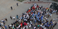 В День памяти и скорби омичи зажгли более 20 тысяч свечей в парке Победы - Единая Россия