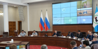 Начальник регионального ГУФСИН Леонид Сагалаков провел рабочую встречу с губернатором Иркутской области и начальником ГУФСИН России по Красноярскому краю - ГУФСИН