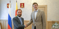 Глава региона Виталий Королев и президент РФБ Андрей Кириленко договорились о совместной работе по созданию современного центра для игровых видов спорта в Твери - Газета Нелидовские известия