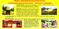 ПРАВИЛА ПОЖАРНОЙ БЕЗОПАСНОСТИ В ВЕСЕННЕ-ЛЕТНИЙ ПОЖАРООПАСНЫЙ ПЕРИОД - Енотаевский муниципальный округ