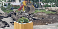 В Кировском районе продолжается благоустройство дворов по программе «Наши дворы»  - Мэрия города