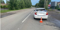 В Можге 16-летний водитель питбайка попал в больницу после столкновения с легковушкой - Сусанин
