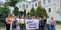 Ветераны СВО с семьями побывали в Свято-Михайло-Афонском монастыре в Адыгее - Советская Адыгея