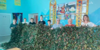 Волонтёры группы "Своих не бросаем" сплели новую маскировочную сеть для бойцов - Администрации г. о. Сибай