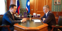 Айсен Николаев провел рабочую встречу с генеральным директором АО "Водоканал" - ГТРК Саха