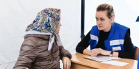 Во дворе дома № 5 по ул. Строителей прошел прием граждан - Администрация Калининского района