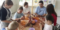 Многодетные семьи Элисты и семьи участников СВО приняли участие в творческих мастер-классах - РИА Калмыкия
