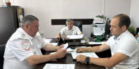 Сегодня под председательством исполняющего полномочия главы Гиагинского района В.Ю. Хаджимова состоялось очередное заседание комиссии по безопасности дорожного движения.. - Гиагинский район