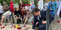 Губахинский округ присоединился к акции "Свеча памяти" - Город Губаха
