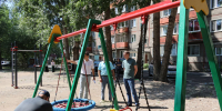 В Абакане продолжается благоустройство дворов - ИА Хакасия