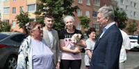 Губернатор проверил качество ремонта во дворах Завожья Ульяновска - Ульяновск сегодня