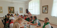 В Пензенской картинной галерее состоялись творческие мероприятия для школьников - Картинная галерея им. К.А. Савицкого