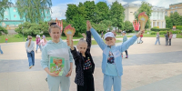 В «БибилиоПоезде» провели веселые старты - Управление культуры