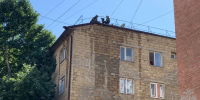 В Махачкале ликвидировали возгорание на кровле медицинского колледжа - Дагестанская правда