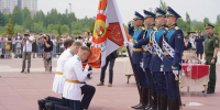 Анатолий Серышев и Илья Середюк поздравили выпускников Президентского кадетского училища с окончанием учебы - Администрация области