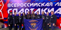 Волейбольная команда девушек КрИЖТ ИрГУПС на Всероссийской Спартакиаде - ИрГУПС
