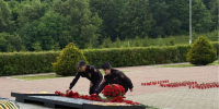 В Кашире полицейские и общественники присоединились к Всероссийской патриотической акции «Свеча памяти» - Администрация г.о. Кашира